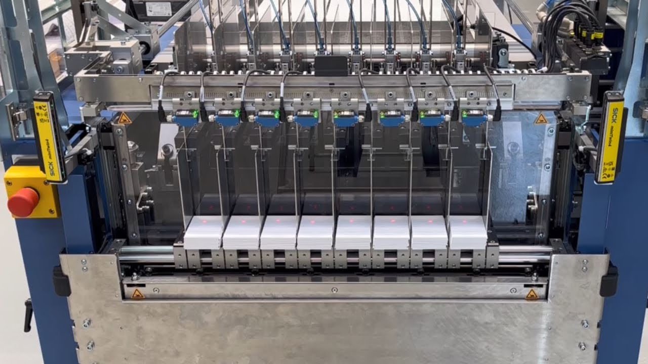 BOGRAMA ● Stapelauslage STA 550 BK mit Handabnahme - STA 550 BK Stack delivery with hand pickup