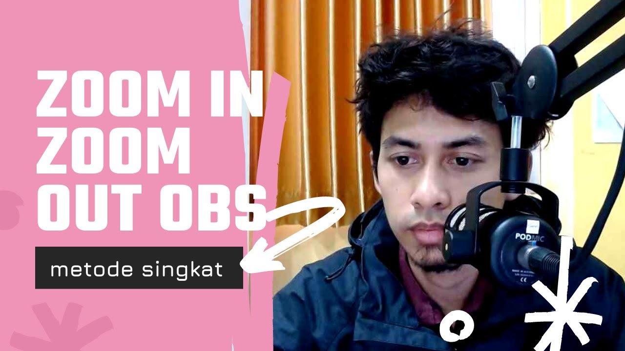 HOW TO ZOOM IN AND ZOOM OUT OBS VIEW | PENTING UNTUK EVENT ORGANIZER #kelasOBS