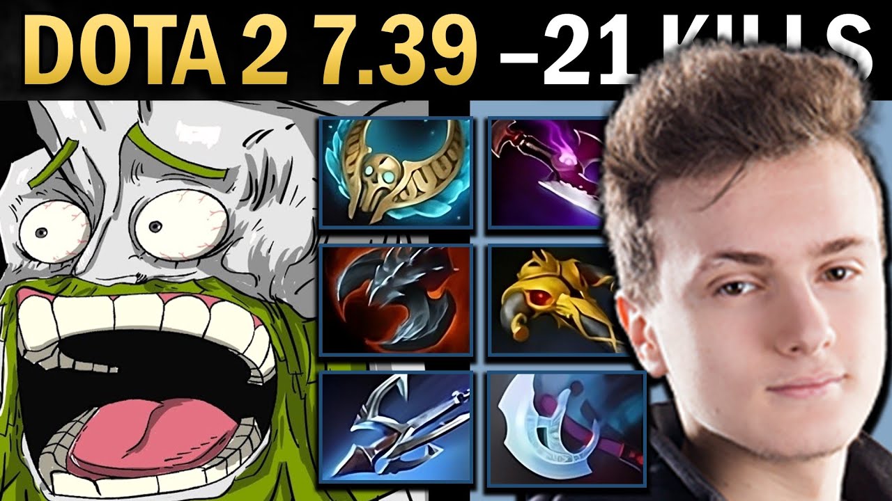 Tiny Gameplay Miracle with 21 Kills and Brooch - Dota 7.39