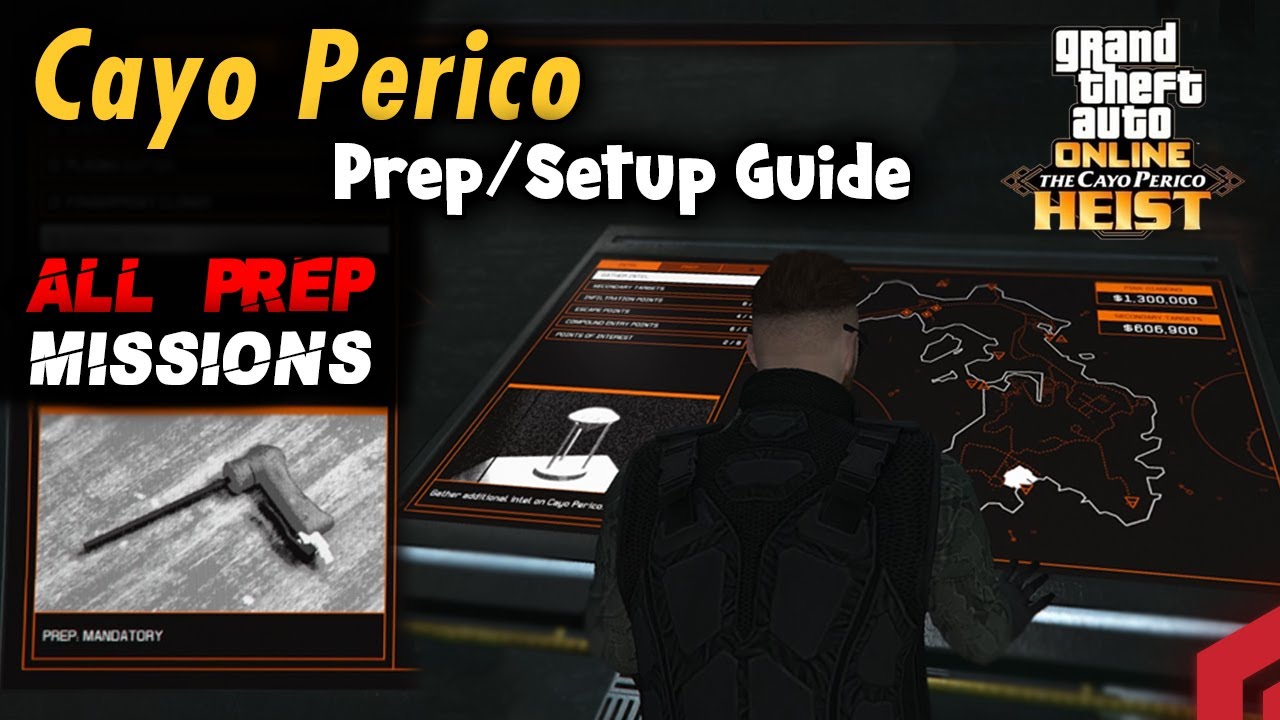 GTA Online Cayo Perico - All Prep Missions For Heist | Guide