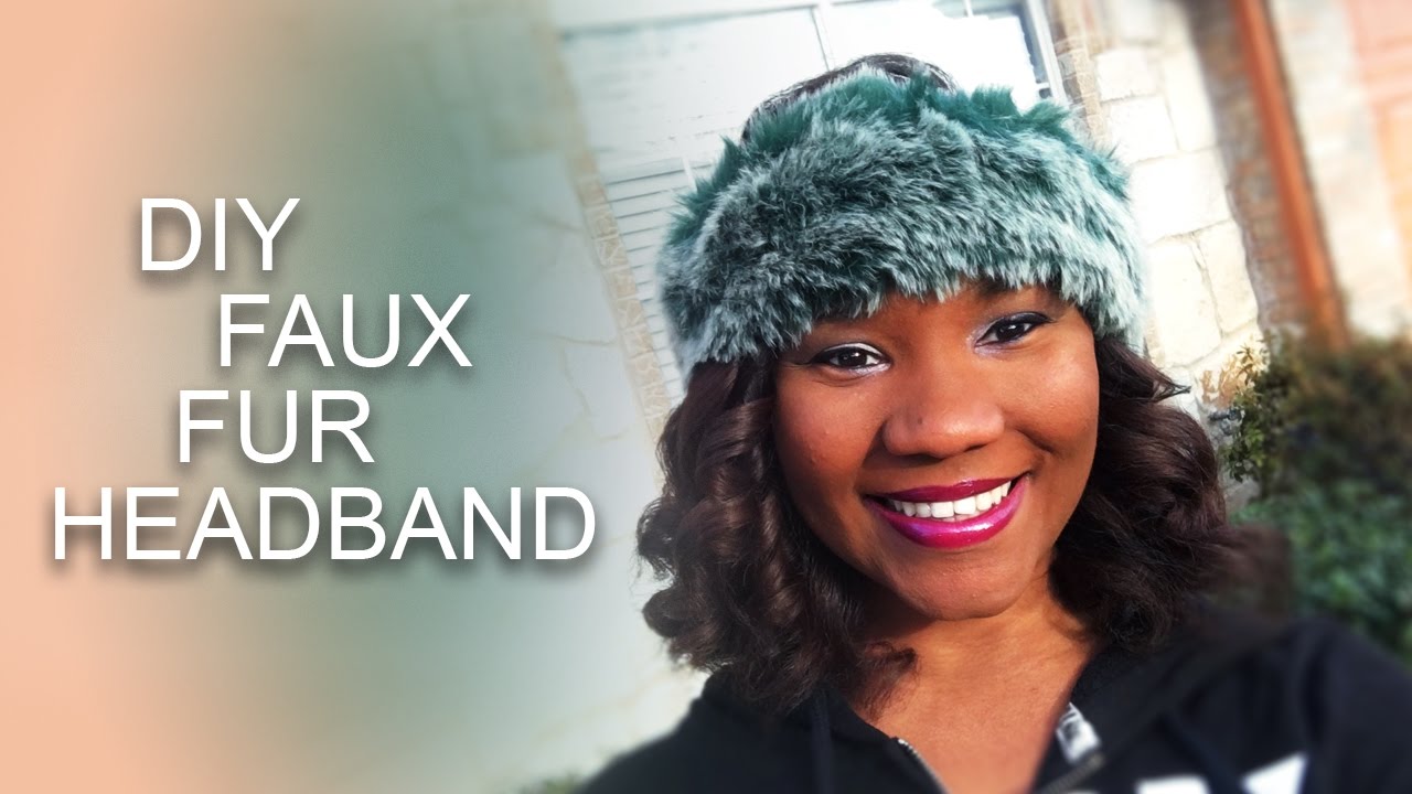 DIY Faux Fur Headband
