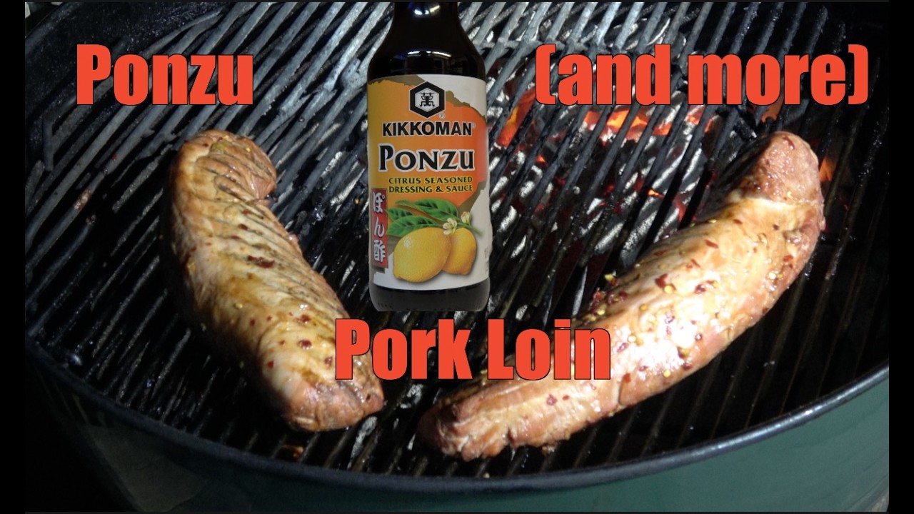 Ponzu (and more) Pork Loin