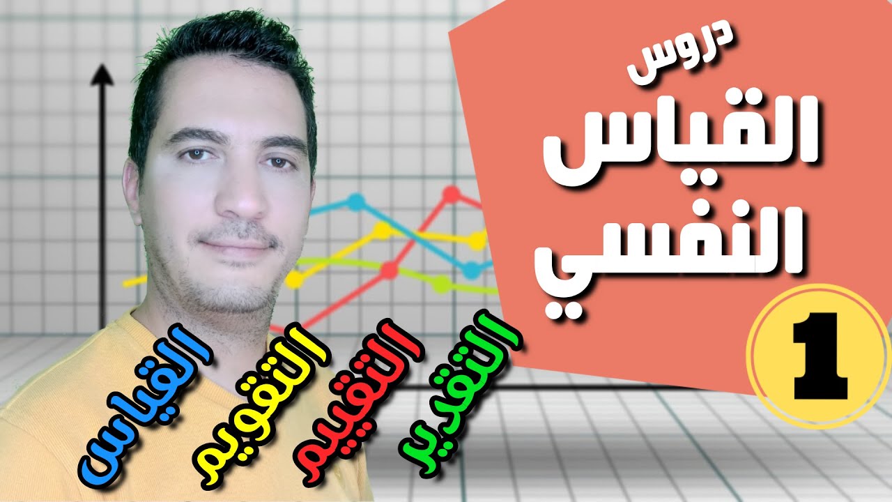 دروس القياس النفسي  -01-  القياس والتقويم والتقييم والتقدير