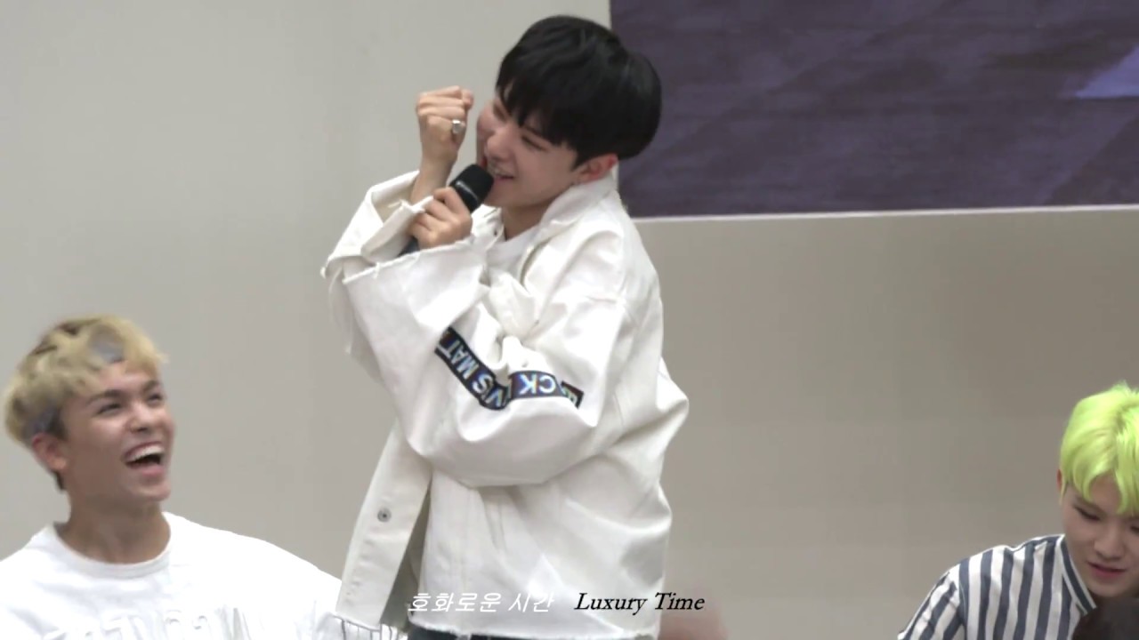 170604 광화문 팬싸 원우파트 흉내내는 권순영 세븐틴 (Seventeen) 호시 직캠 HOSHI FOCUS