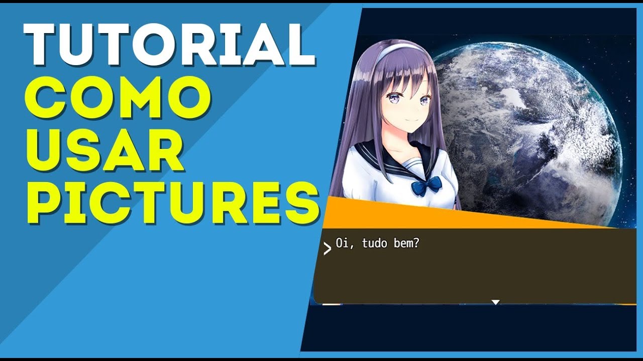 Como usar Pictures (Efeitos Bonitos) - RPG Maker