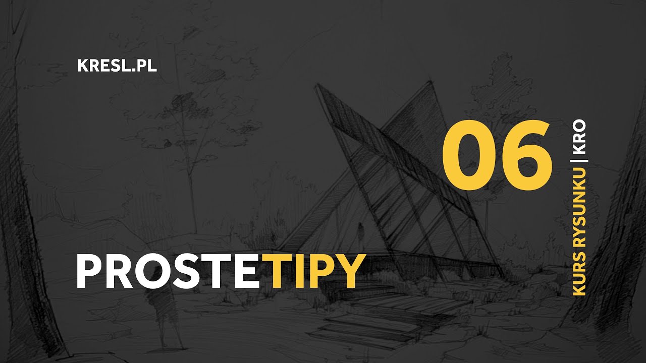 Po co perspektywa przy rysowaniu? |  Proste TIPY 06 - Kresl.pl