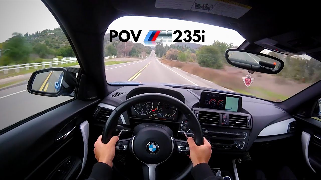 Here's What It's Like to Rip a 400WHP BMW M235i Through Canyon Roads | POV!
