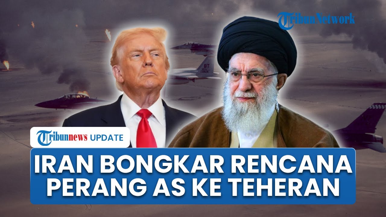 Rencana Perang Trump Bocor ke Iran! IRGC Bongkar Rencana AS Gempur Teheran Lewat Serangan Udara