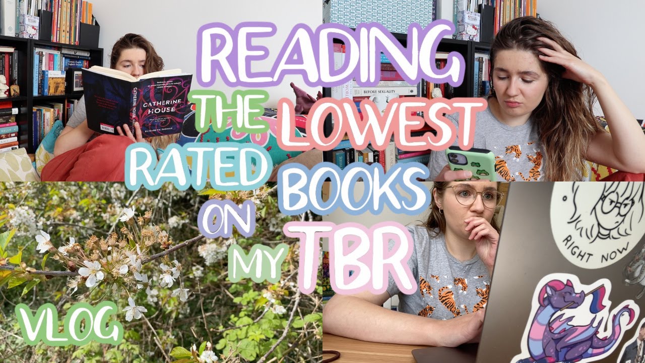 Reading the Lowest Rated Books on my TBR | Vlog [cc]