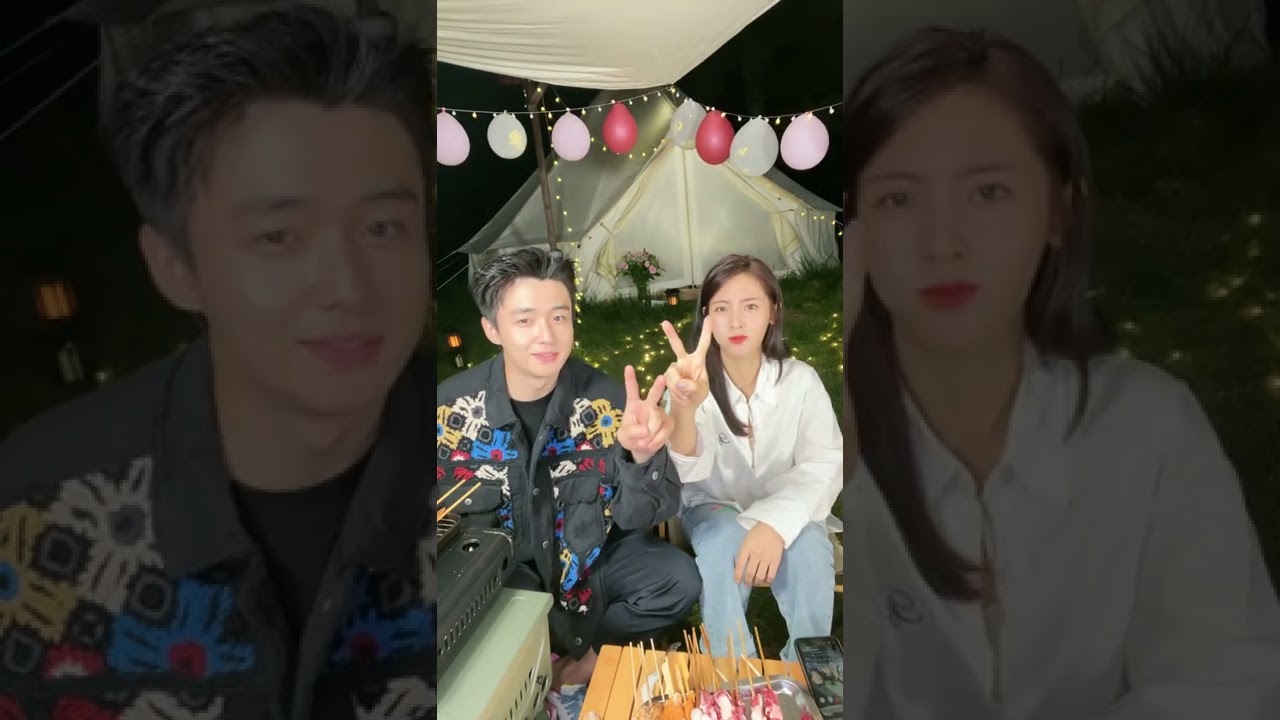 邢菲 翟子路  电视剧《覆流年》露营微博直播 Xing Fei Zhai Zilu  Drama 《Lost Track Of Time》 Livestream 20220904
