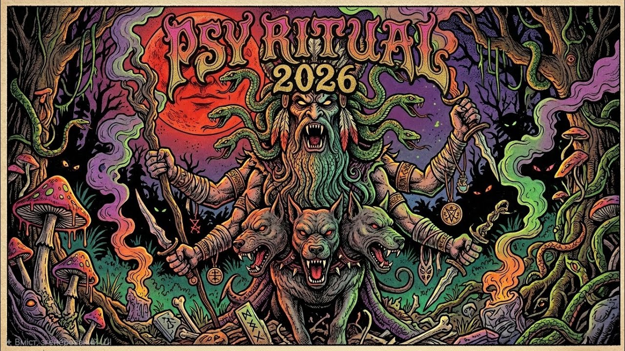BEST DARK PSYTRANCE RITUAL MIX 2026 | Cerber, Hades, Aztec, Devil, Medusa, Shaman |1 Hour Psy Techno