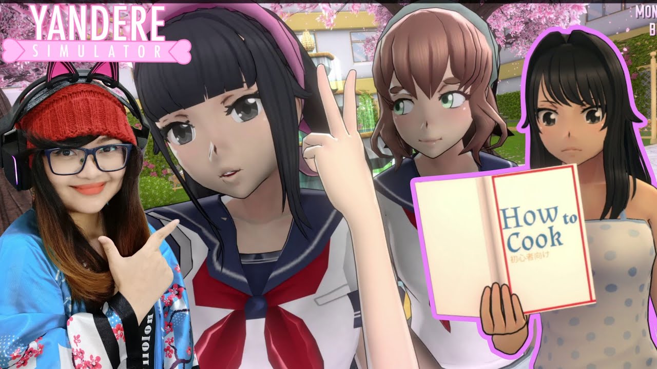 Capek ditolak, Ayano mencoba meniru gerak gerik Amai supaya disukai Senpai lagi | Yandere Simulator
