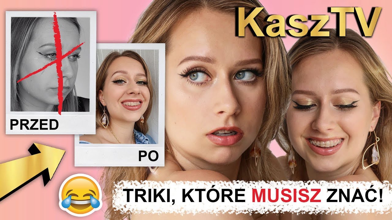 🥇NAJLEPSZE TRIKI‼️JAK URATOWAĆ MAKIJAŻ  Z KASZTV