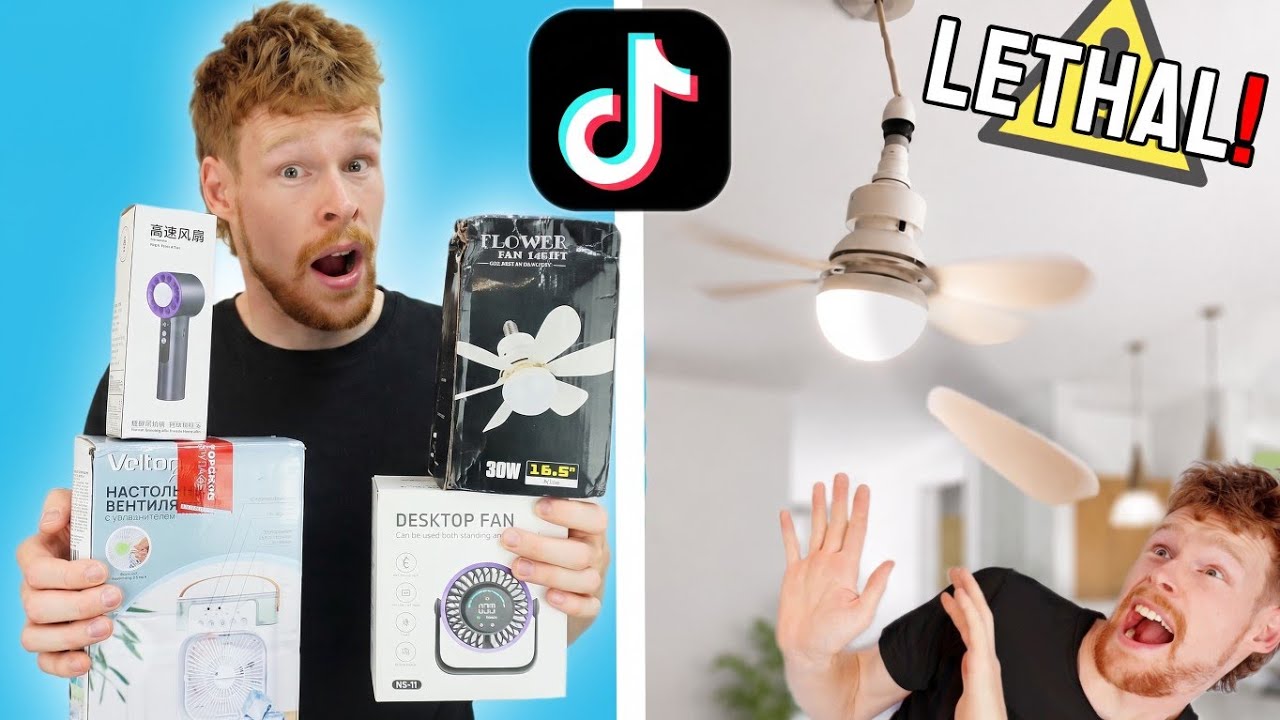 I Bought SCAM TikTok Air Conditioning & Fan Ads - THEY BLEW MY MIND?! 