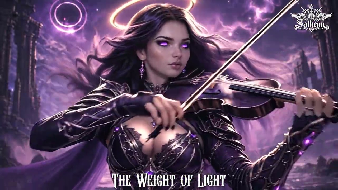 THE WEIGHT OF LIGHT | Gothic Violin Metal | Fantasy Music for Focus & Gaming