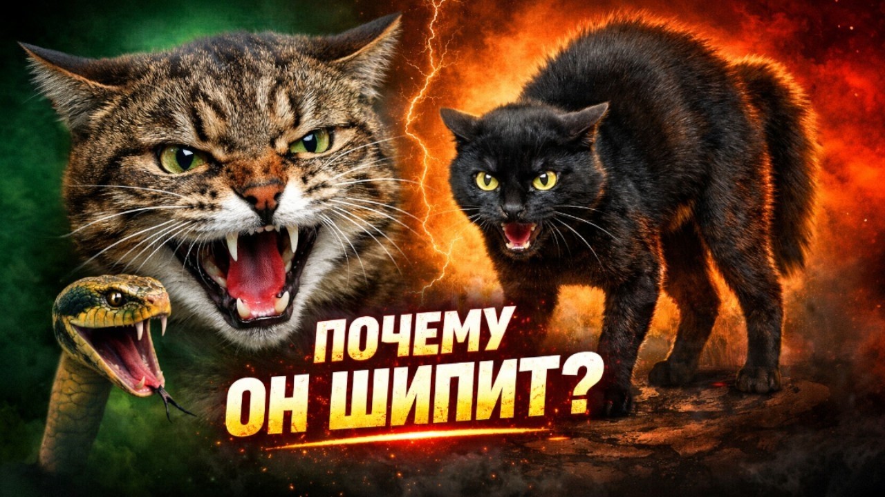 Почему кот ведёт себя как змея?