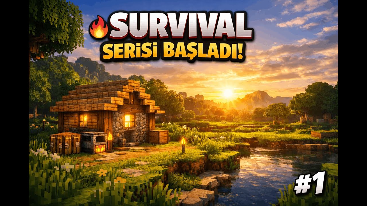 Minecraft Survival │ Bölüm #1