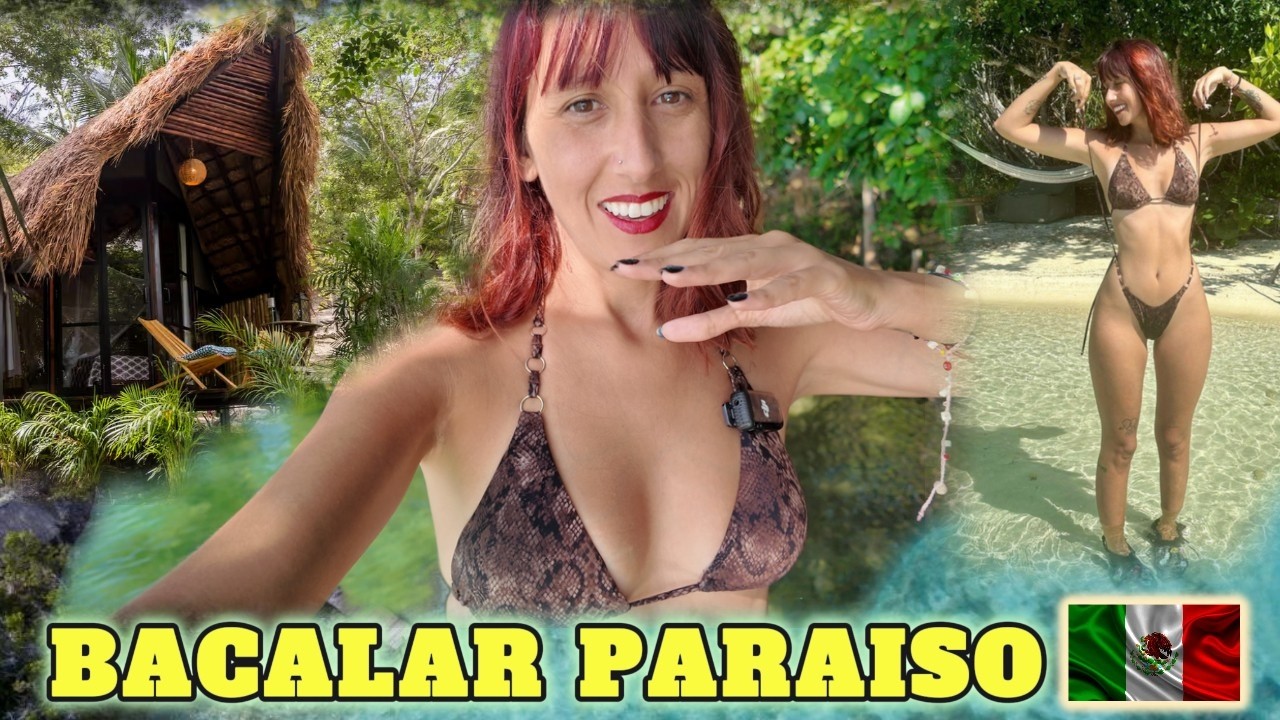 BACALAR, La LAGUNA Más ESPECTACULAR de MÉXICO 🇲🇽 El PARAÍSO de los 7 COLORES