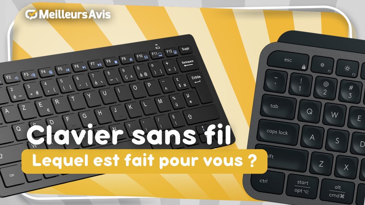 ⭐️ MEILLEUR CLAVIER SANS FIL - Comparatif 2025