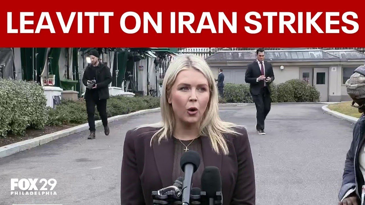 US, Israel have 'decimated' Iran's military, Leavitt says