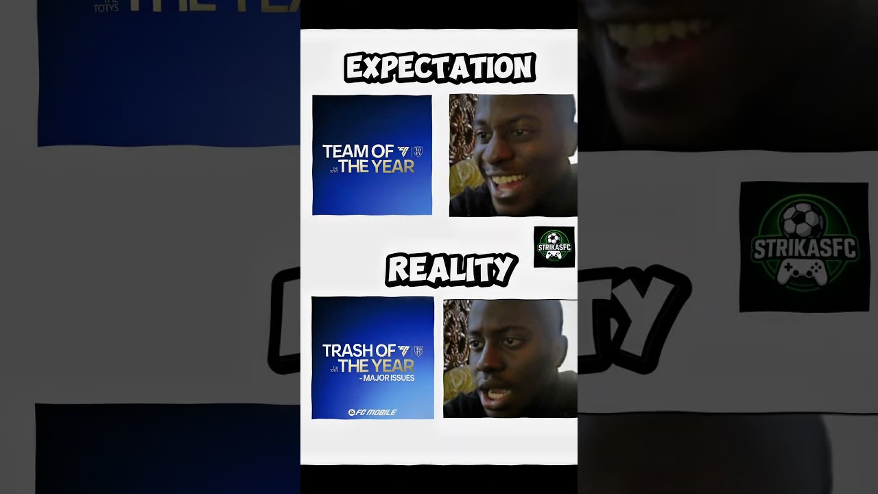 Expectation vs Reality 💀 | FC Mobile TOTY  
