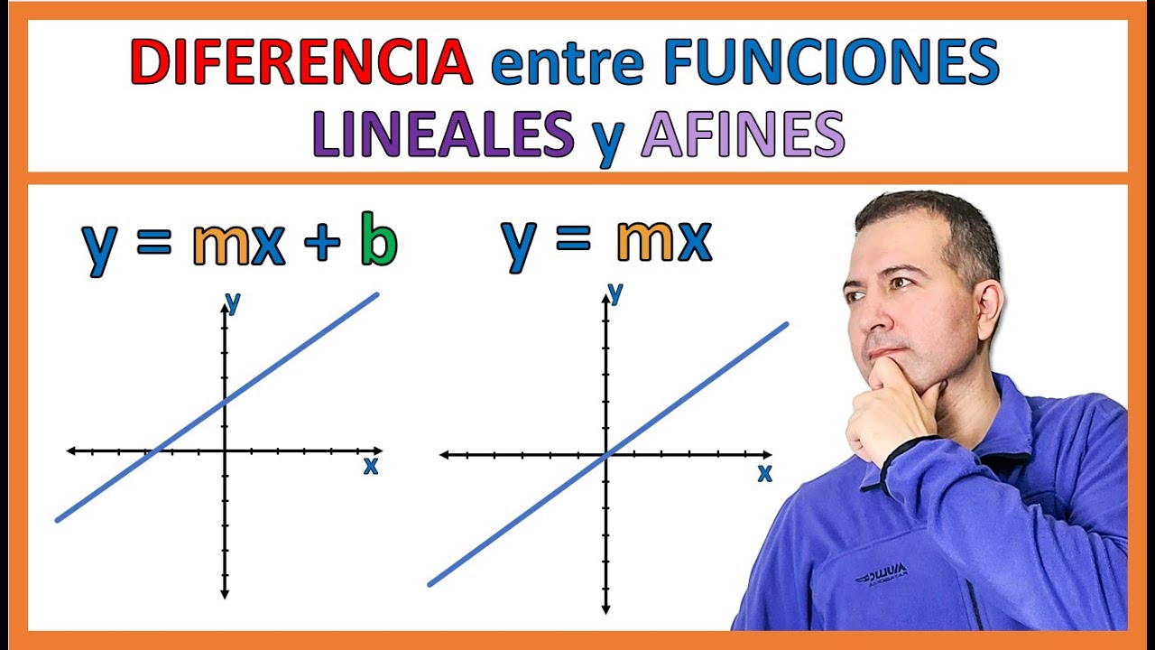 DIFERENCIA entre FUNCIONES LINEALES y AFINES. Ejemplos y actividades | Aprendiendo Matemática