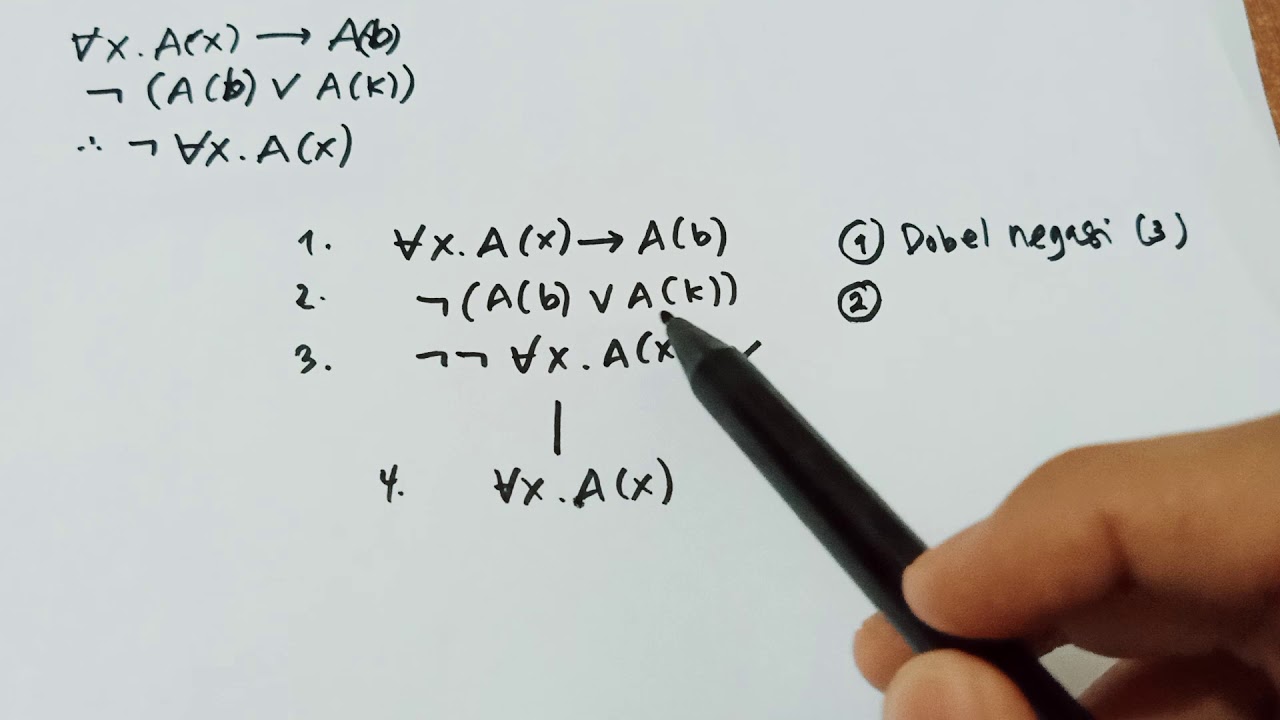02 Soal Latihan Validitas Argumen dengan Tablo Semantik