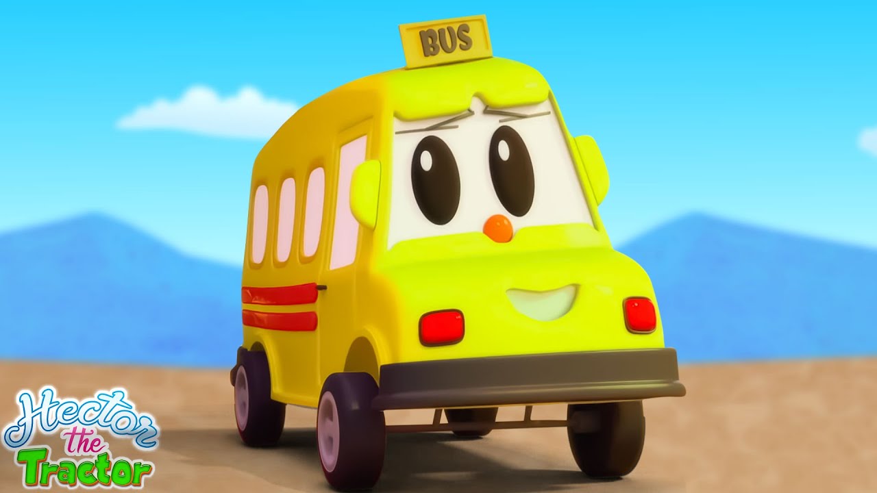 Ruedas En El Bus Rima Infantil y Más Héctor El Tractor Video Musical Para bebés