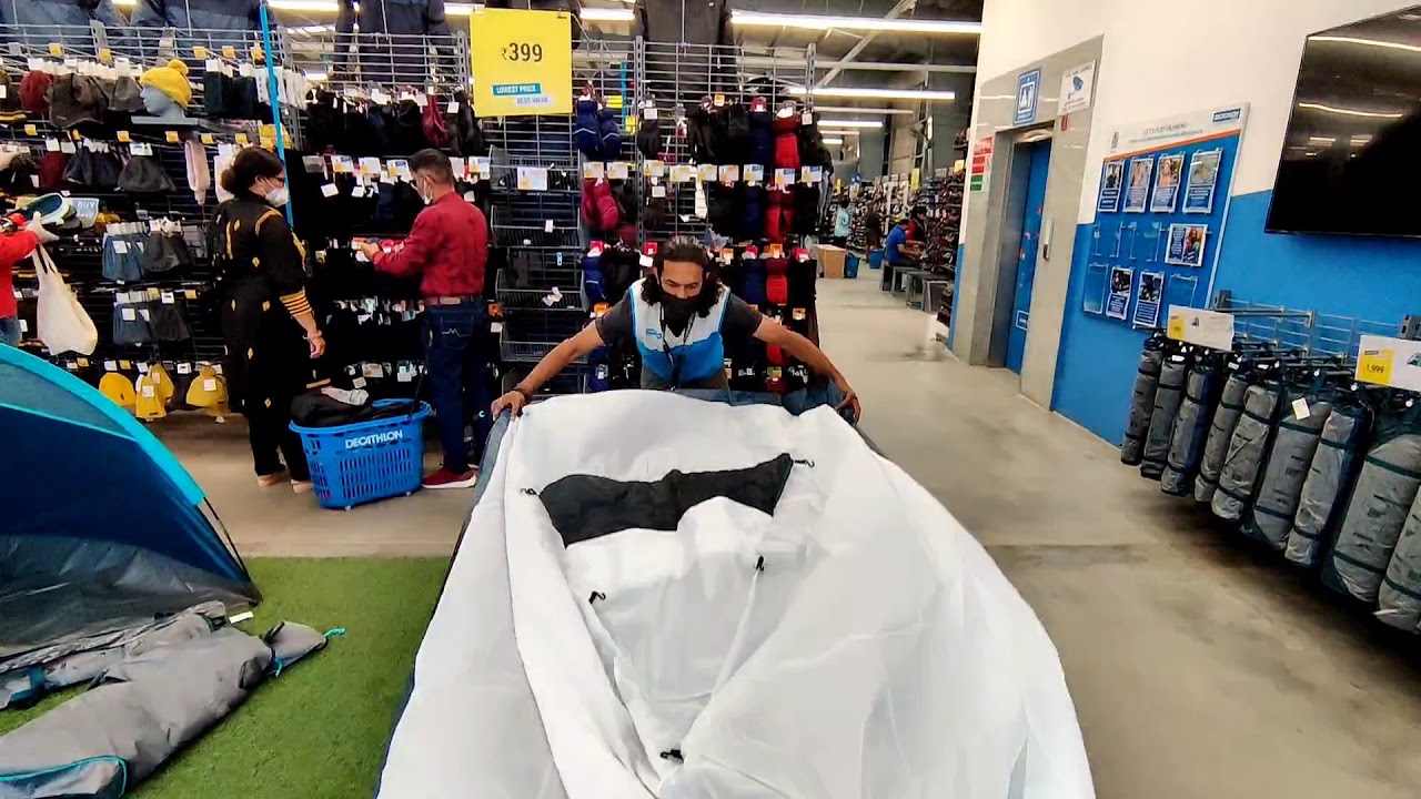 How to pitch 2 person tent(MH 100) quechua