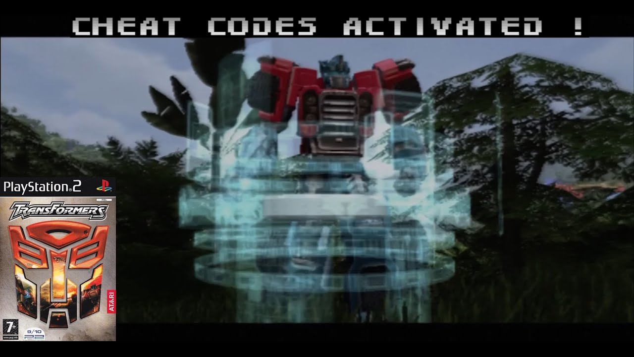 Transformers | PS2 | Cheat Codes Activated