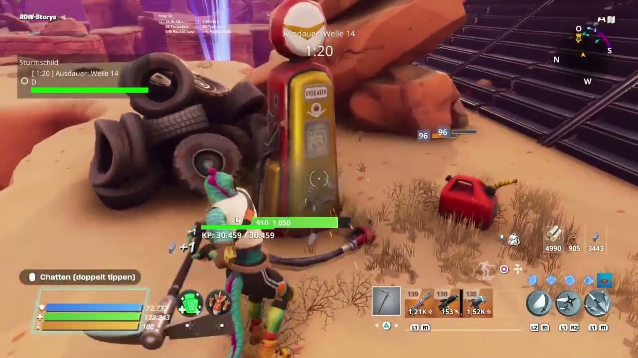 Fortnite RDW Verteidiger Ausdauer Bru Tal Welle 13 bis 19. Part 2