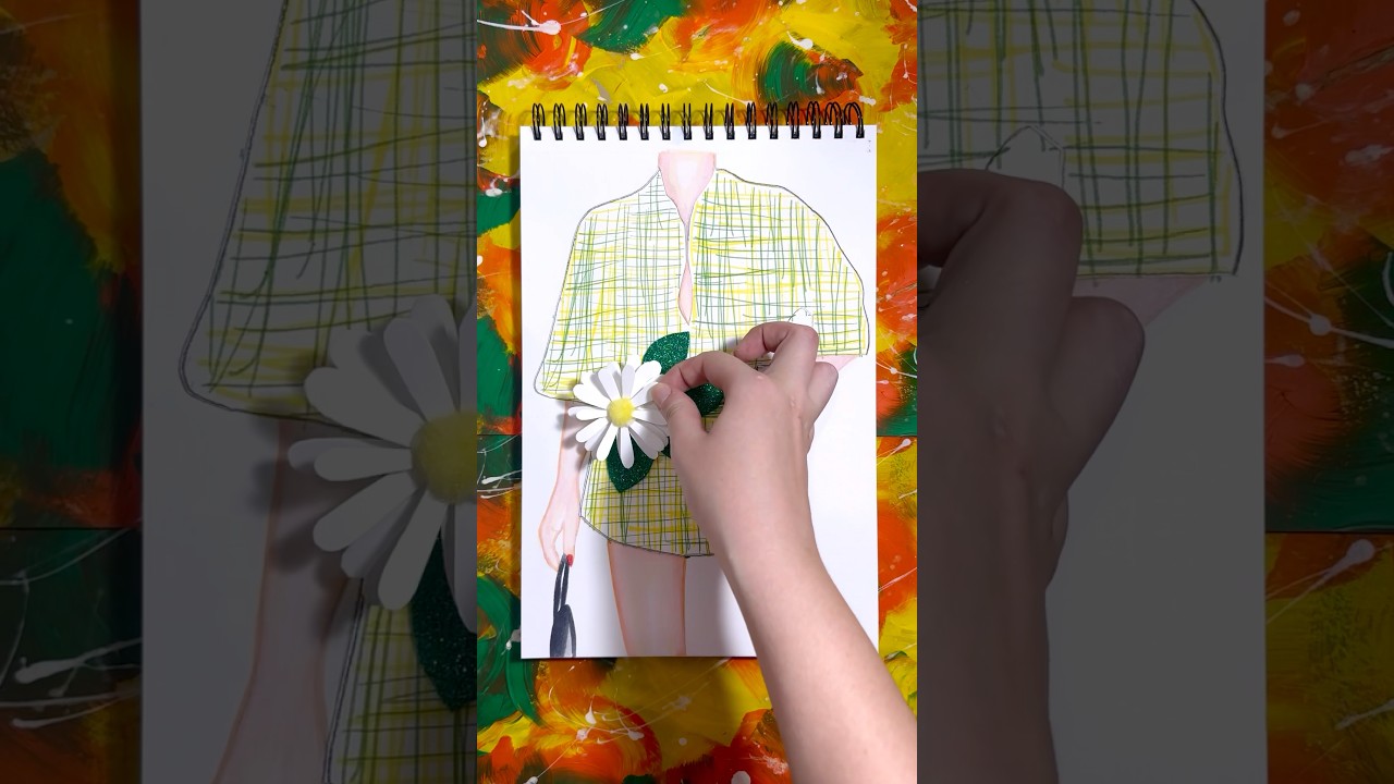 Fashion art idea 💚🌱