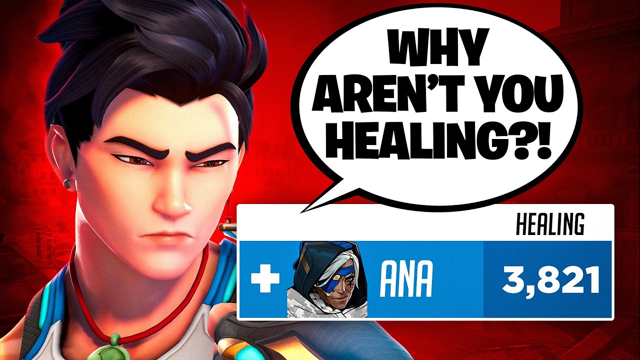 What Can You Do When Your Other Support Is Playing DPS Ana? - Overwatch 2 Spectating