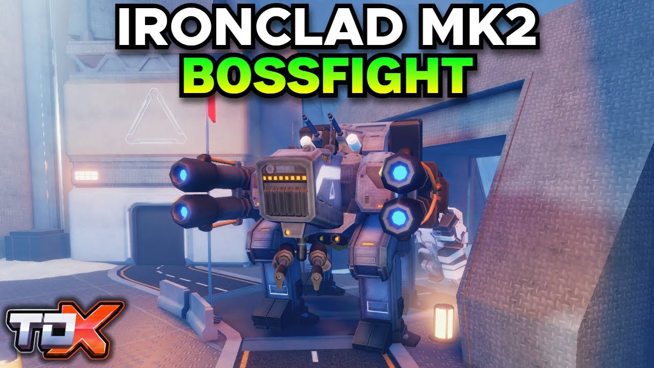 TDX Ironclad Mk2 Boss Fight | Xmas 2025 Man Vs Steel