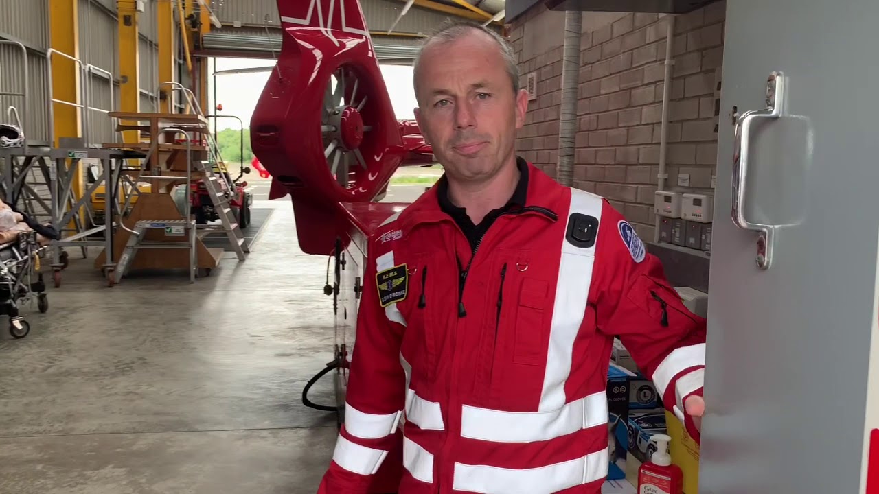 Air Ambulance NI Base Tour