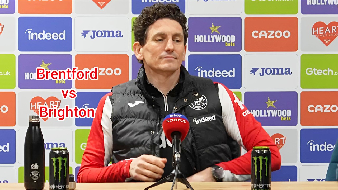 ‎12 GAMES LEFT..WE'RE HUNGRY & PUSHING HARD! Keith Andrews Pre-match | Brentford v Brighton ‎