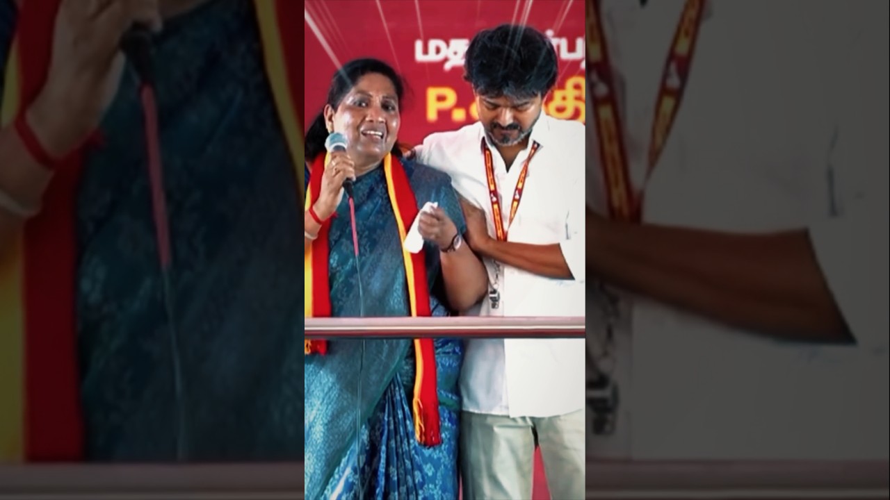 Vijay Helping TVK Candidate ❤️ | A Beautiful Leader Moment #vijay