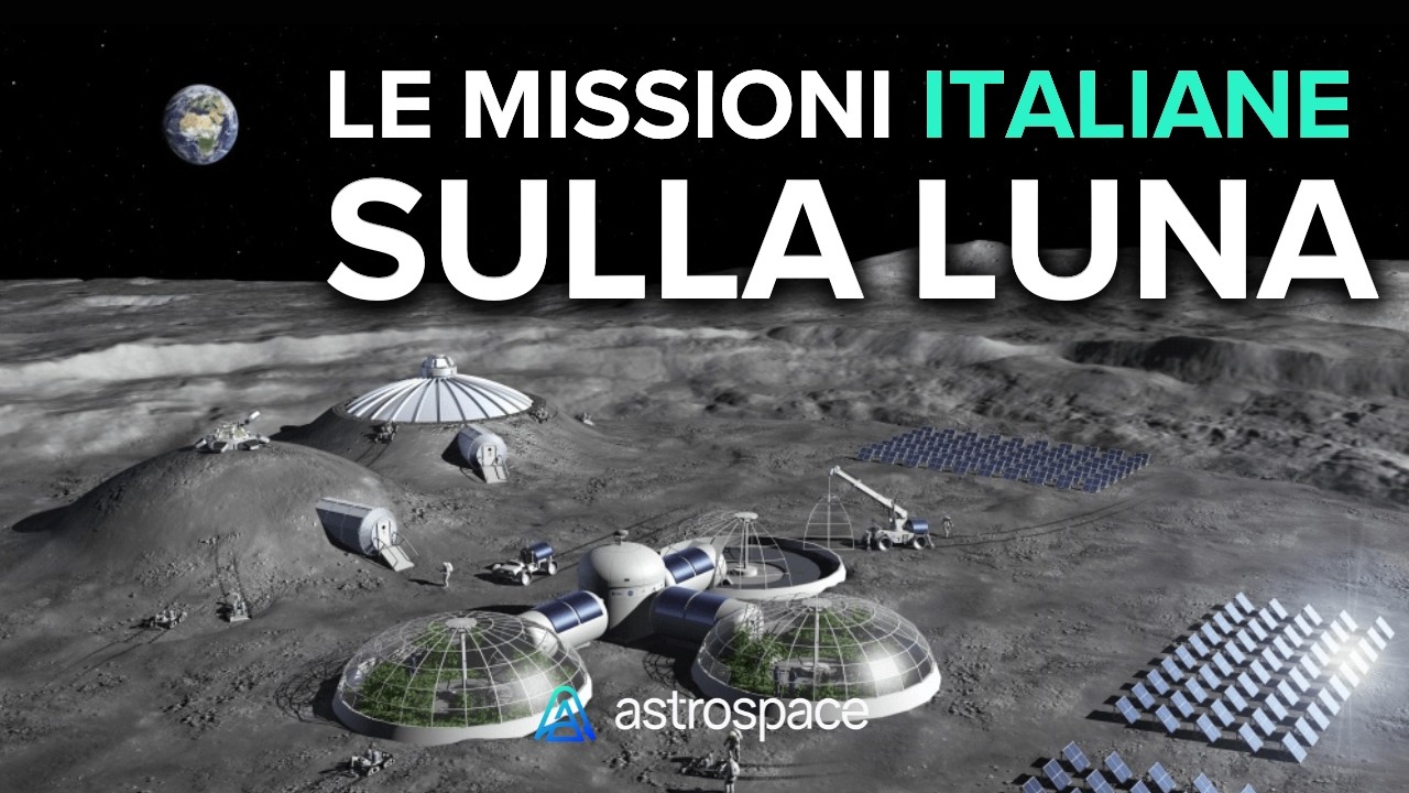 Tutte le missioni lunari a cui sta lavorando l'Italia