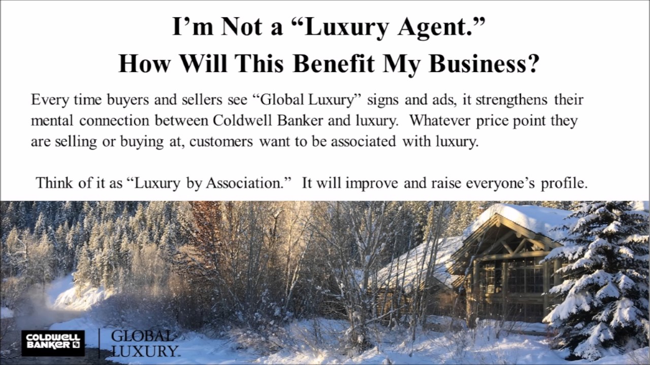 Introducing Coldwell Banker Global Luxury