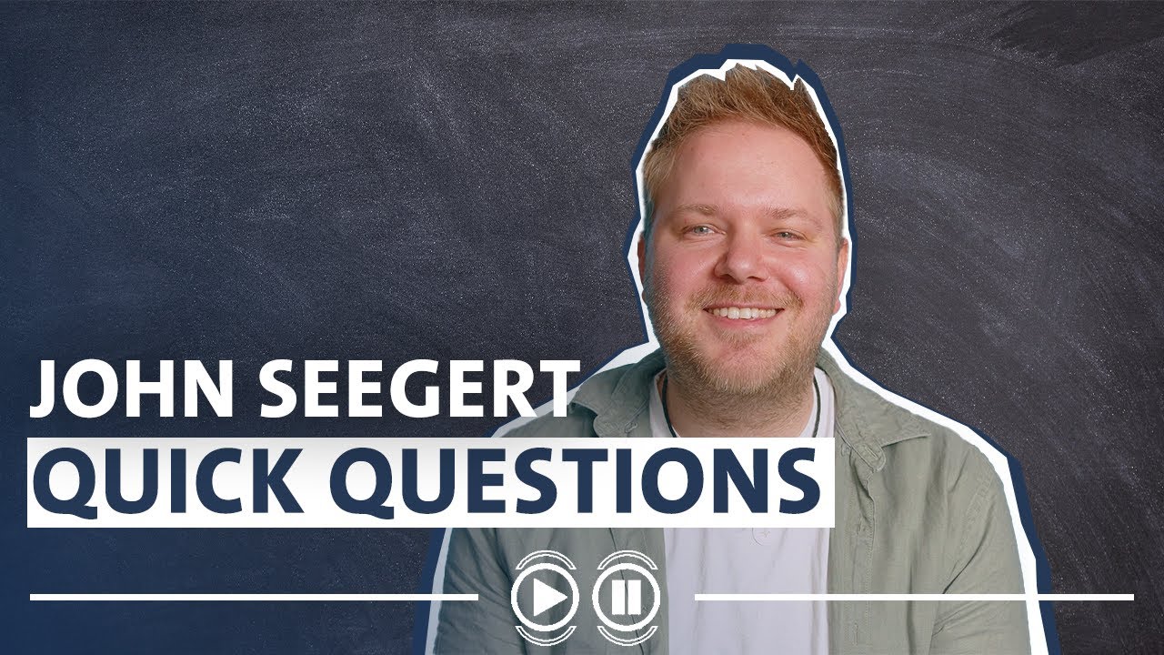 QUICK QUESTIONS MIT JOHN SEEGERT | RPR1