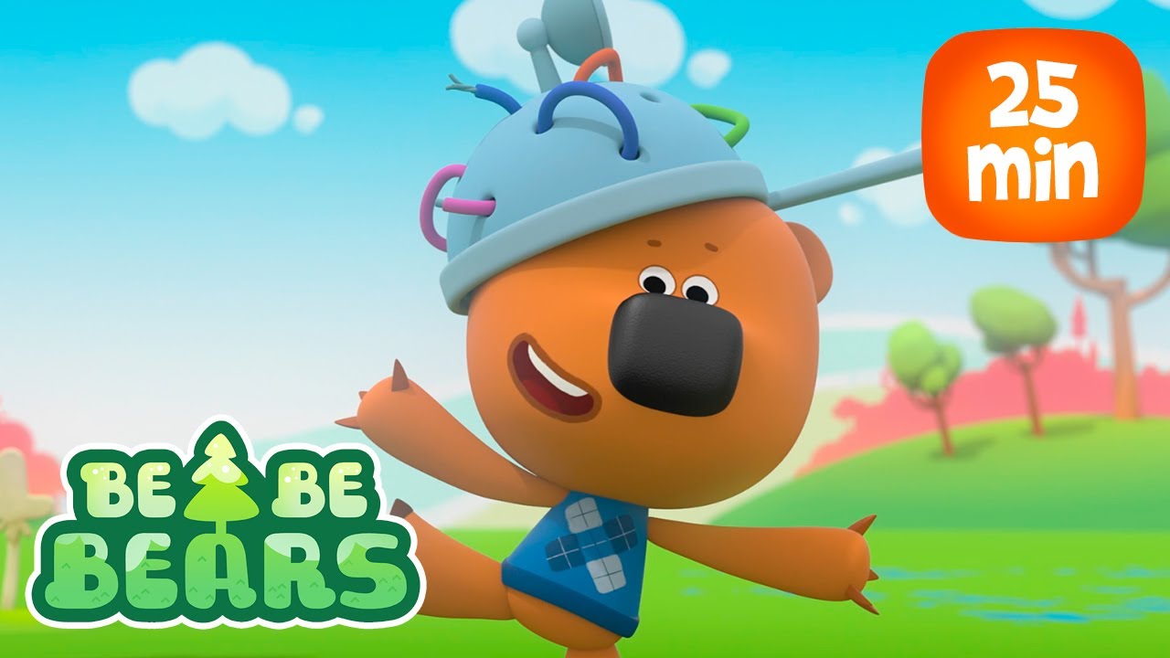 Be Be Bears 🐻‍❄️🐻 Pensando em voz alta e mais episódios completos | Desenhos para crianças