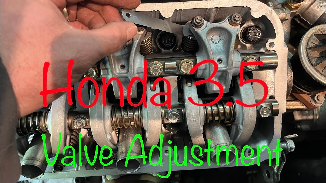 07 Honda Odyssey valve adjustment