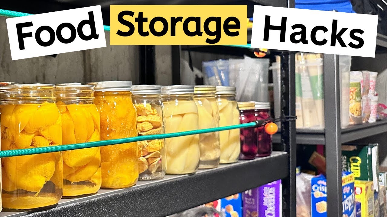 DECLUTTER & ORGANIZE Your Food Storage | Prepper Pantry Tour & Hacks