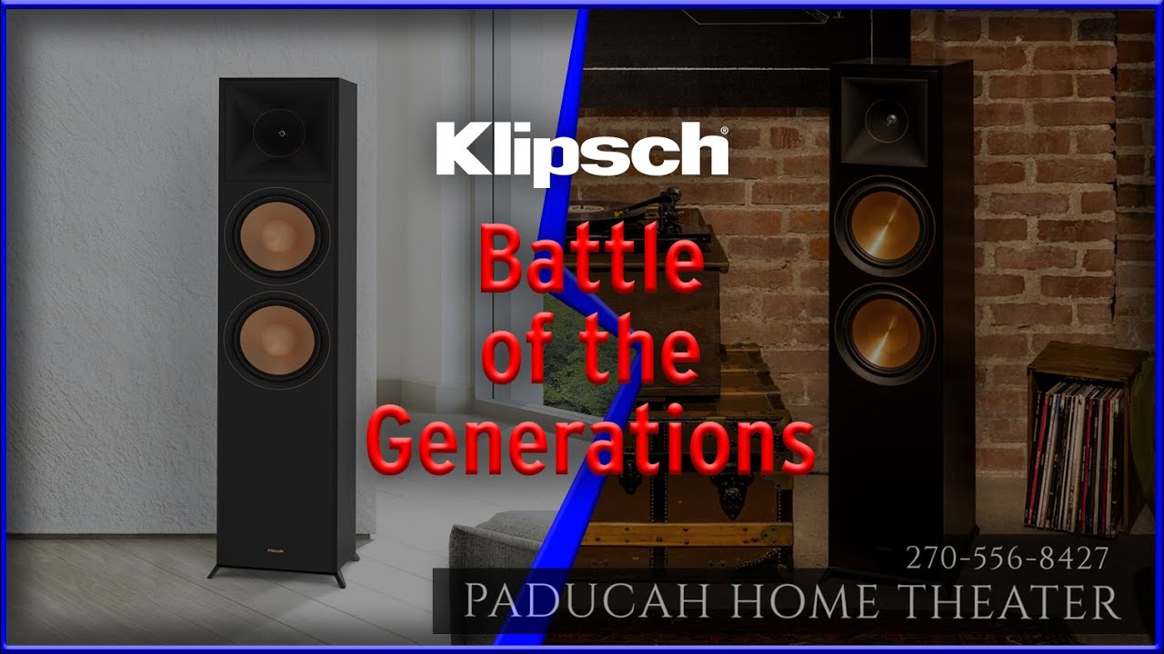 Klipsch RP-8000F old VS new - Battle of the generations!