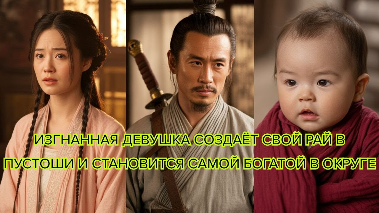 Изгнанная девушка создаёт свой рай в пустоши и становится самой богатой в округе #драма #история