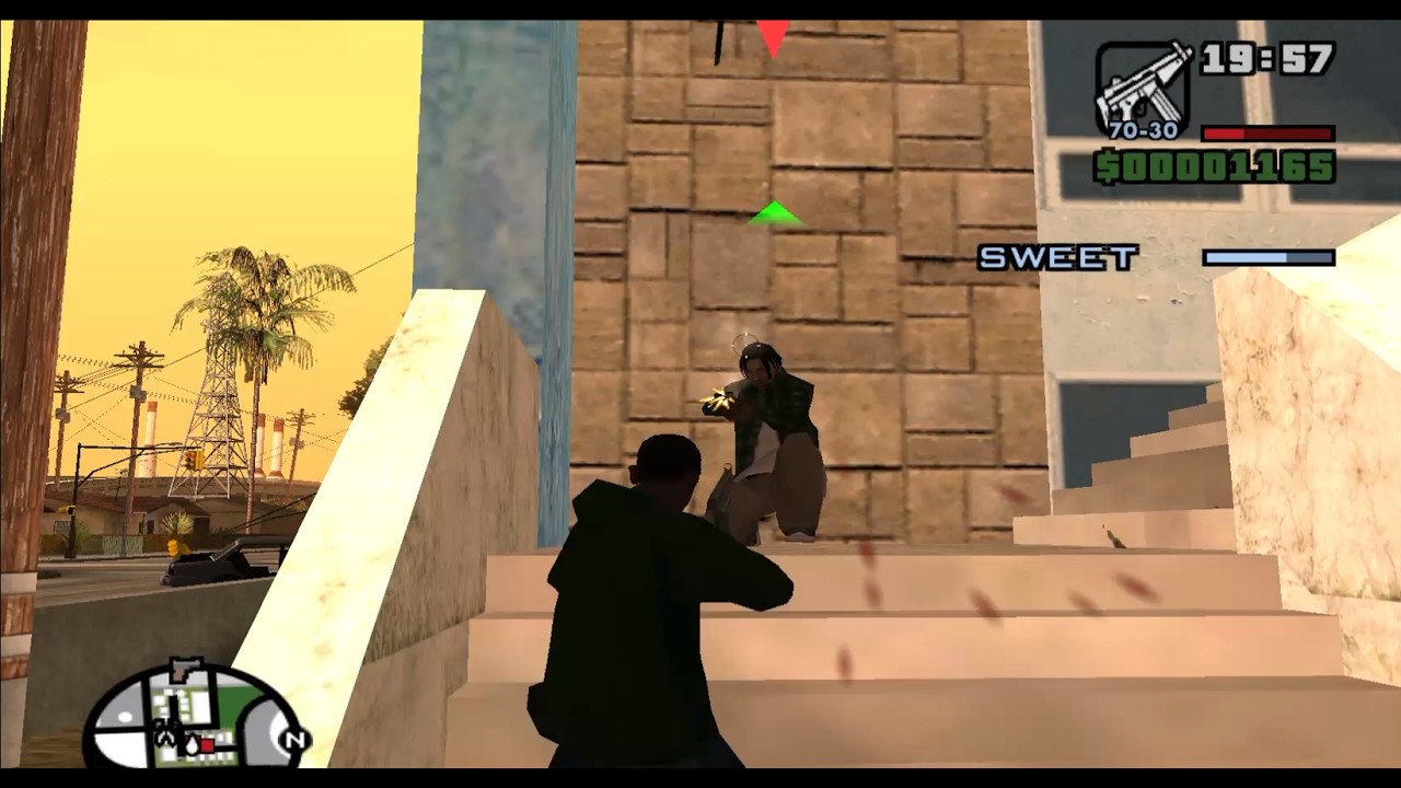 GTA San Andreas (No Cheat Codes) Nines and AK’s + Drive-By + Sweet’s Girl  + Life’s a Beach PART 4