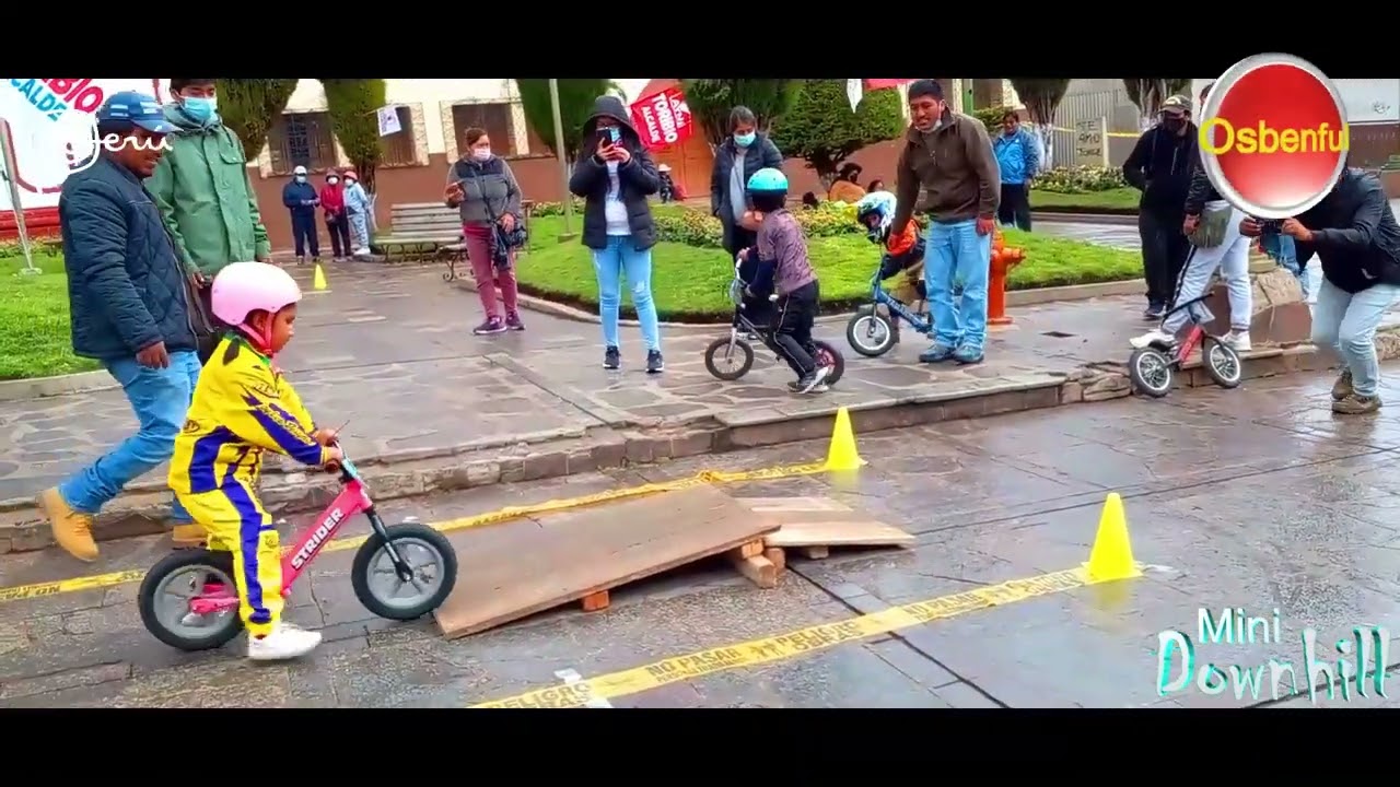 Primer concurso de MINI DOWNHILL #Huancavelica 2022 de 2,4,5y 6 años