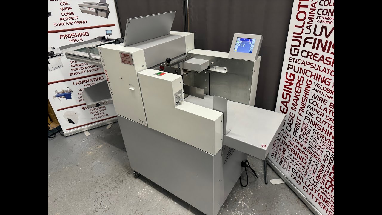 MultiGraf Touchline CF375 Creaser Folder