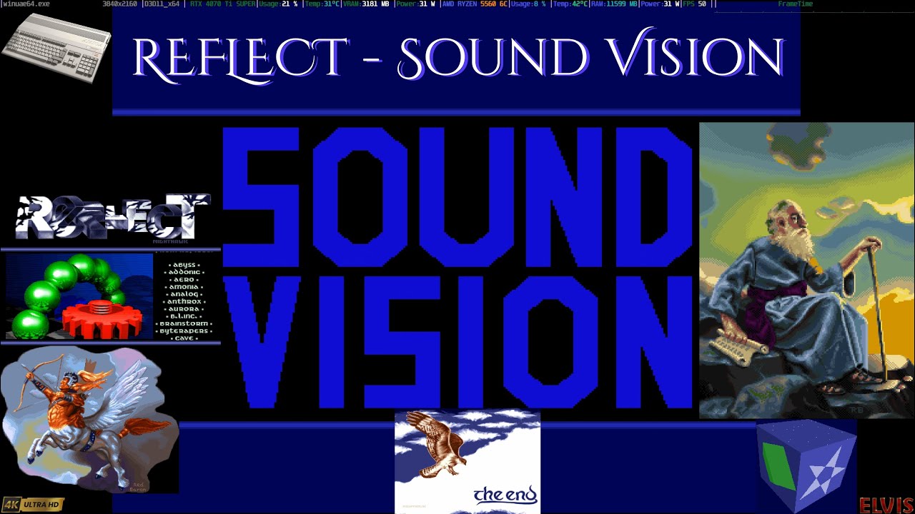 Amiga  OCS/ECS | REFLECT - Sound Vision | 1st place at Assembly 1992 party | 4K
