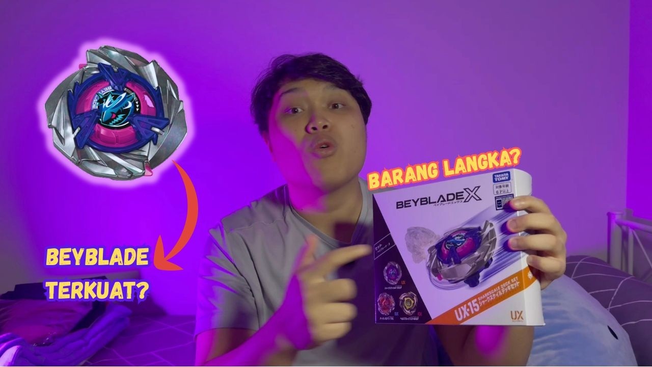 Beyblade Paling Kuat?? - Unboxing Beyblade UX-15 SharkScale Set